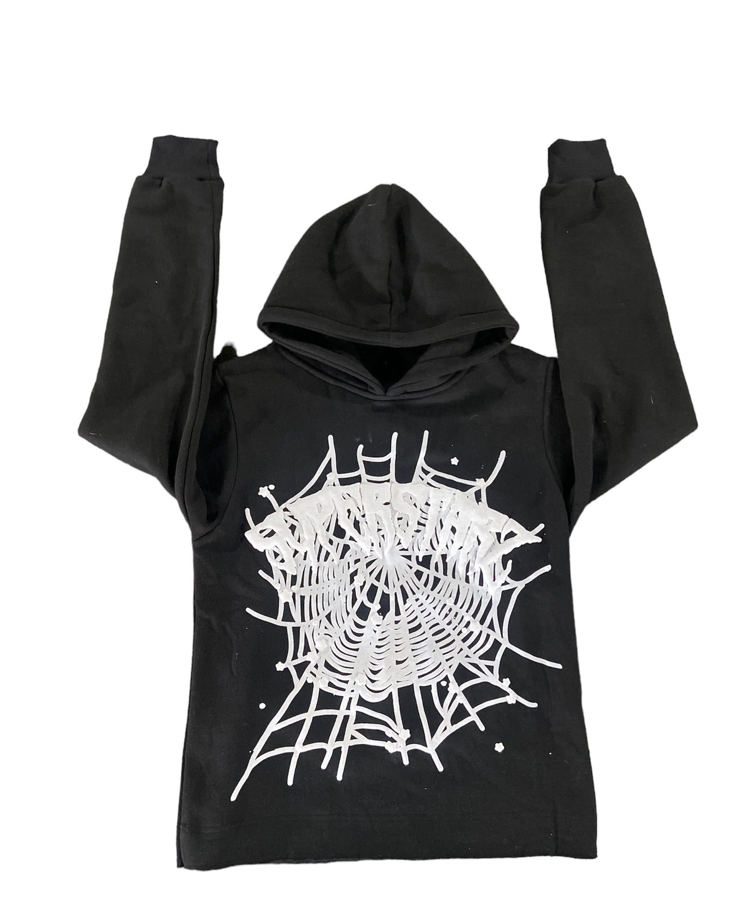 BLACK "WEB" HOODIE