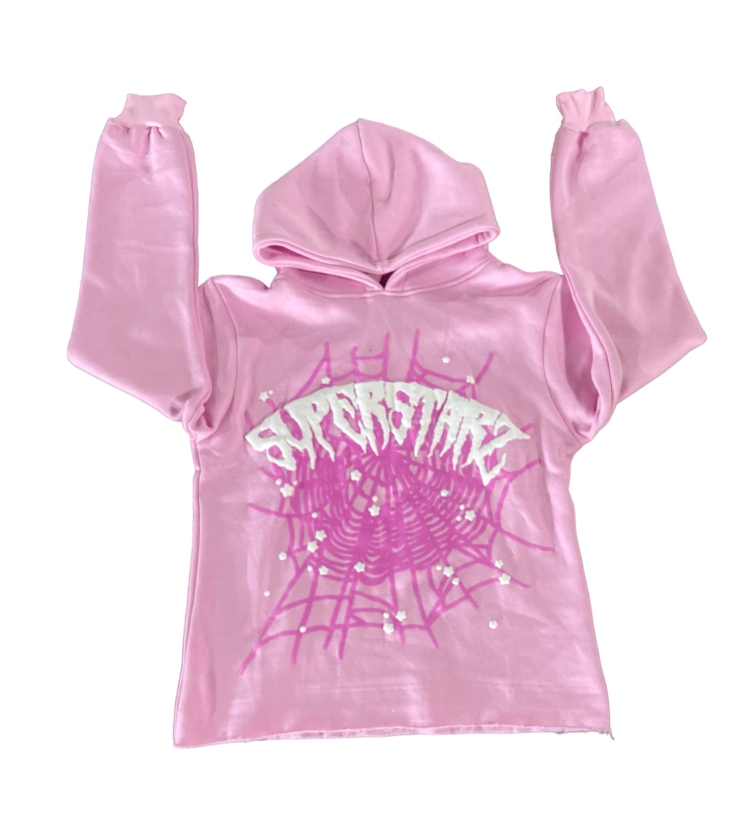 PINK "WEB" HOODIE