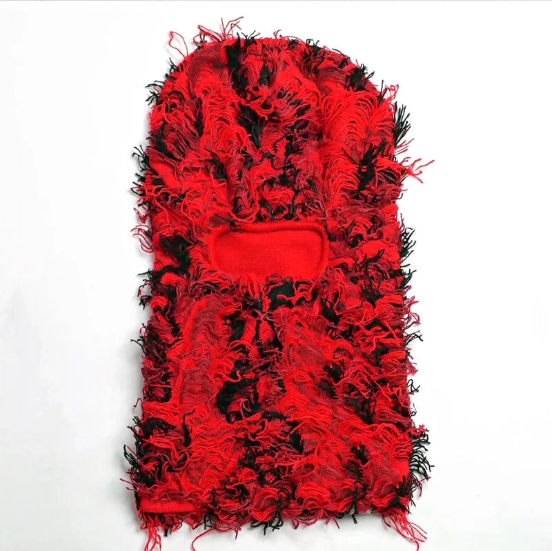 Distressed Ski Mask