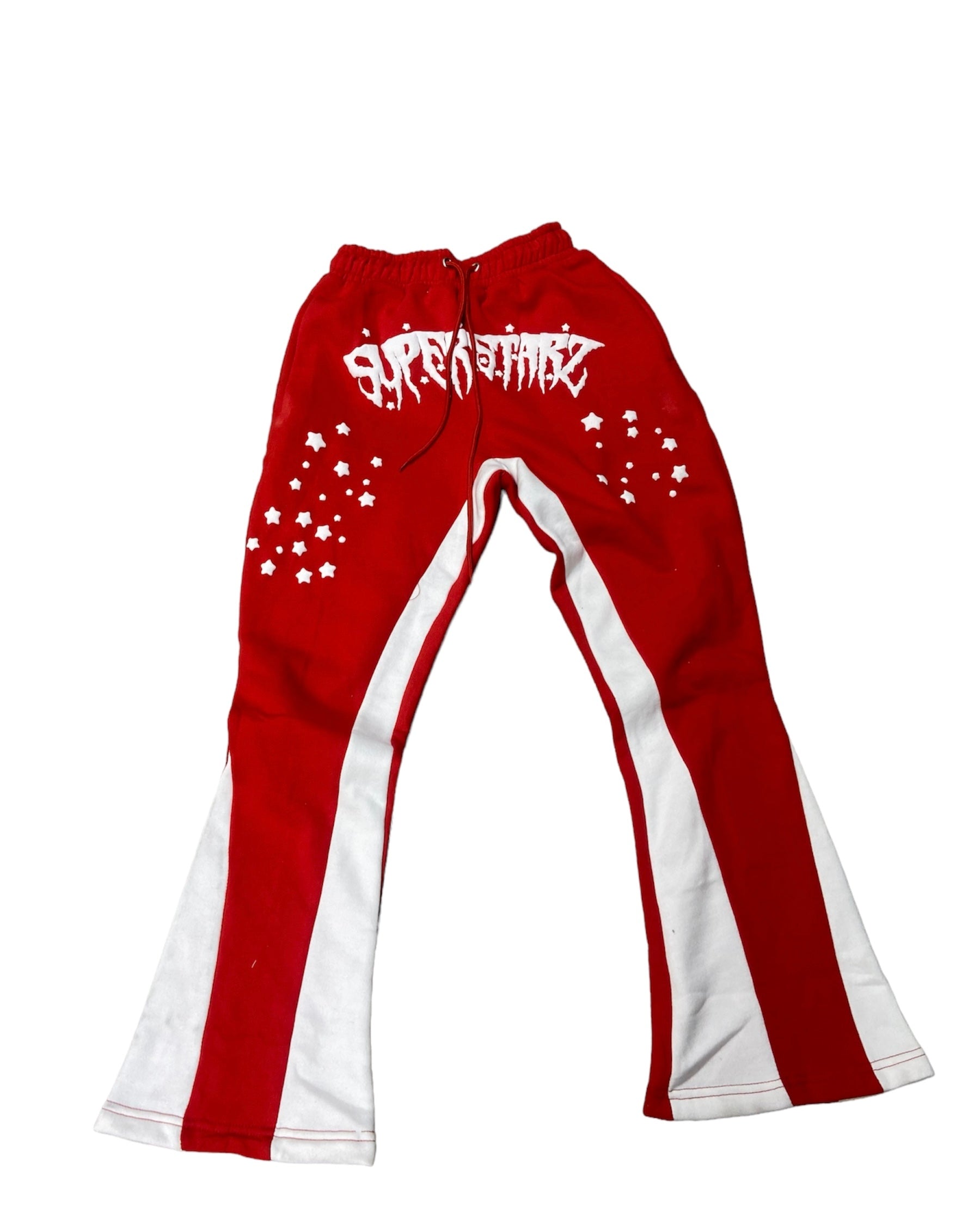 "WEB" FLARED PANTS
